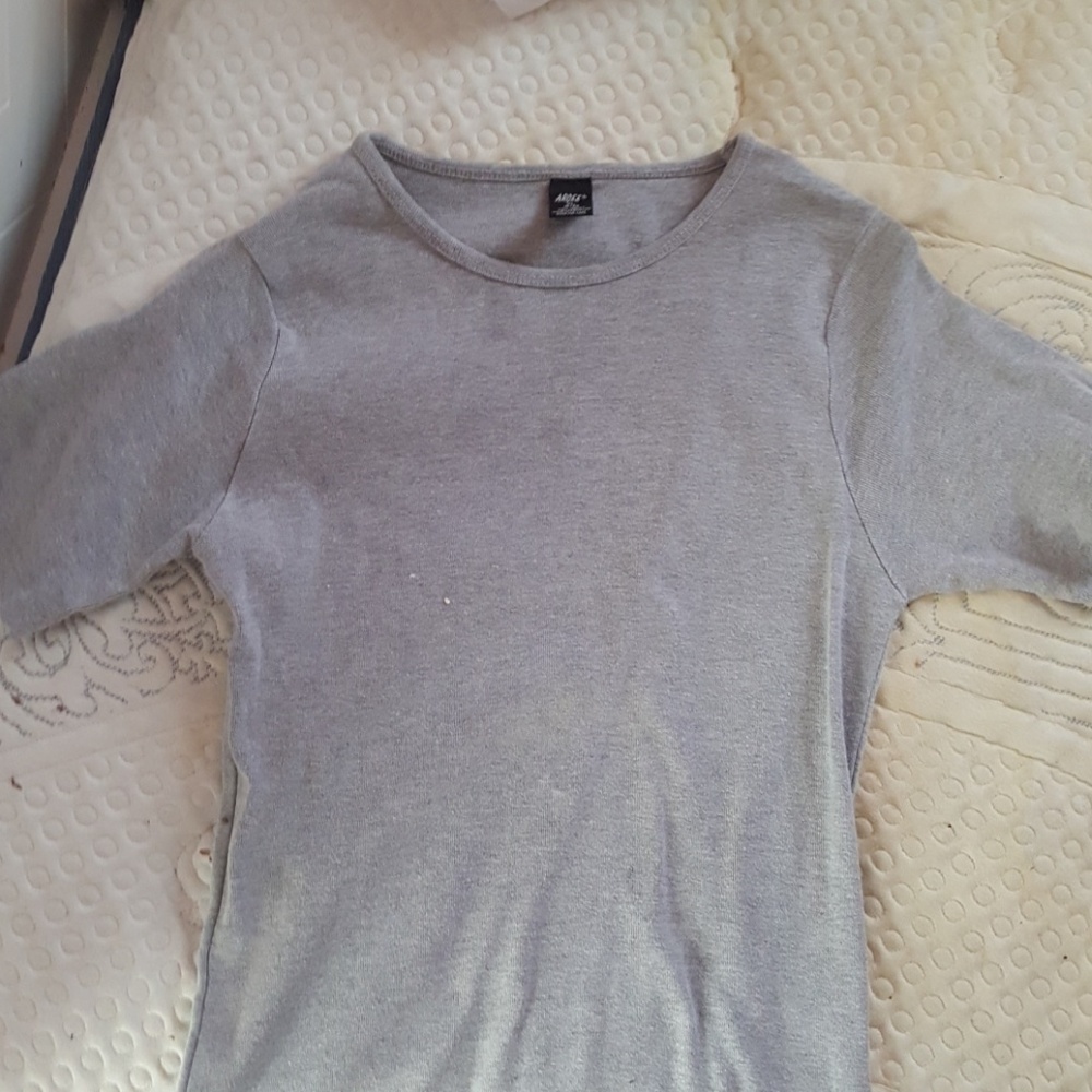 Gray and nightgown